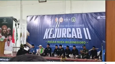 Kejurcab II Piala PCNU Bojonegoro di Gedung Pagar Nusa Bojonegoro diikuti 206 pesilat dari PAC se-Kabupaten Bojonegoro.