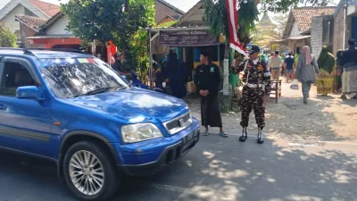 Kawal Ribuan Jamaah Pengajian Rutin Muslimat-Fatayat, Banser dan PN Dander Bersinergi