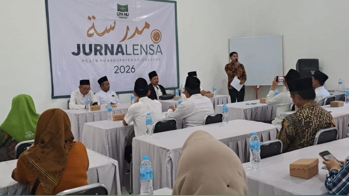 Pembukaan Madrasah Jurnalensa LTNNU Bojonegoro 2026
