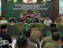 Jelang Muktamar ke-35 NU, Ansor Banser dan Pagar Nusa Gelar Rapat Koordinasi