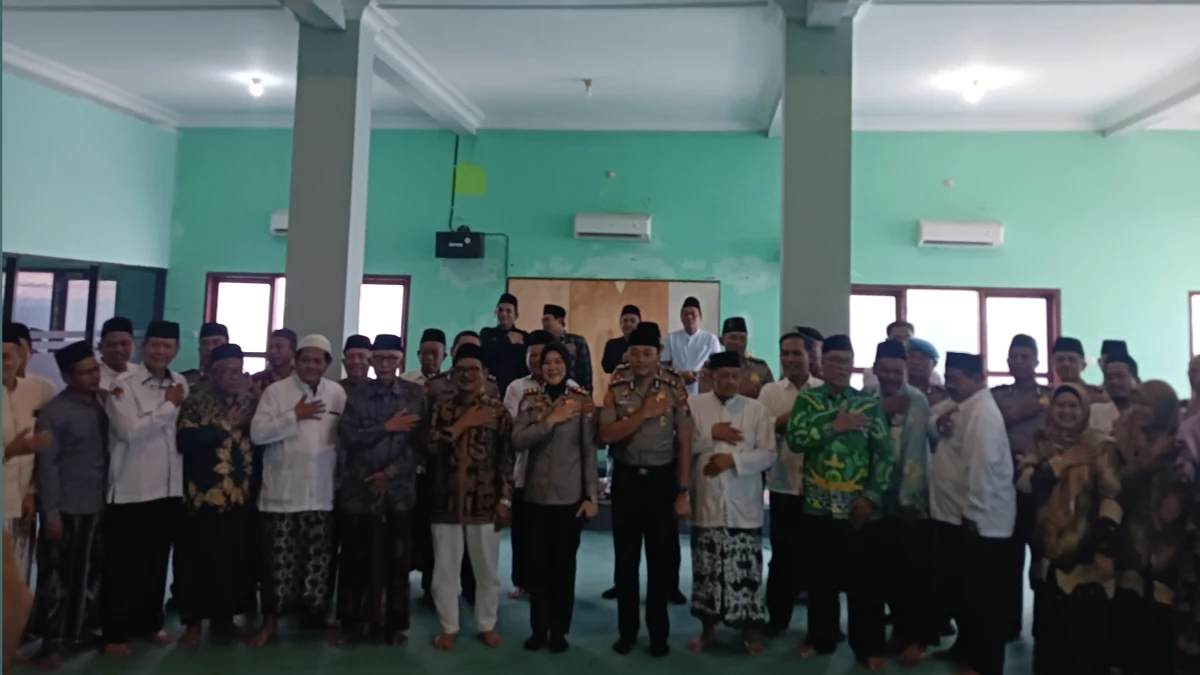 PCNU Bojonegoro menyambut Kapolres AKBP Yenni Diarty