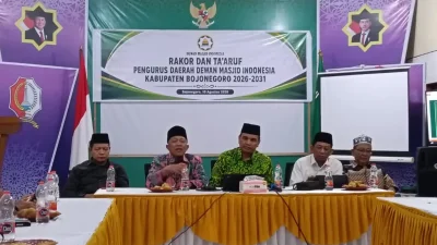 Rapat perdana pengurus DMI Kabupaten Bojonegoro 2026–2031