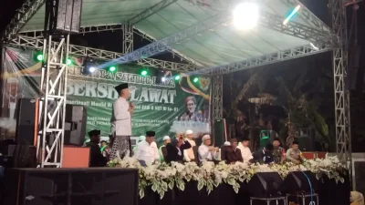 Banser Dander Amankan Musholla Sabilul Huda Bersholawat Dalam Rangka Peringati Maulid Nabi dan HUT RI