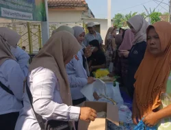 Gerakan Pangan Murah Hadir di Medhayoh Bupati Bojonegoro di Desa Cengkir Kepohbaru