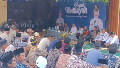 Bupati Bojonegoro Medhayoh ke Kepohbaru, 4 Embung Disiapkan untuk Petani