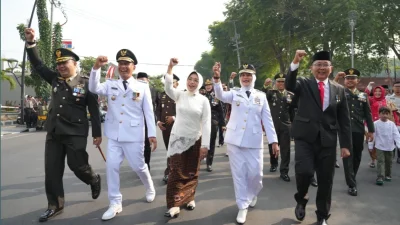 Peringatan HUT RI di Bojonegoro, Bawa Sinergi dan Semangat Kemerdekaan Dorong Pembangunan Daerah