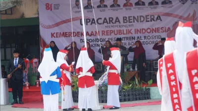 Pondok Pesantren Al-Rosyid Tampilkan Totalitas dalam Peringatan HUT RI ke-81