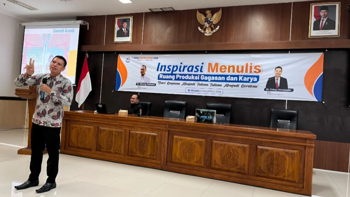40 penulis Bojonegoro mengikuti kegiatan Inspirasi Menulis INSPIRA RISBO