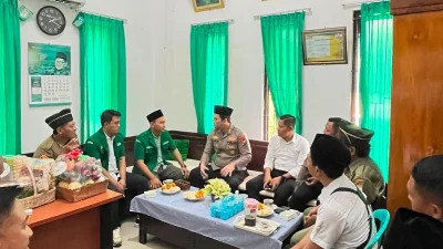 Ansor Nganjuk dan Polres Nganjuk memperkuat sinergi menjaga kondusivitas masyarakat