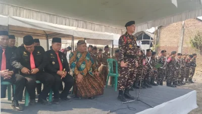 5.000 Banser dan Pagar Nusa mengikuti apel pengamanan Muktamar NU ke-35