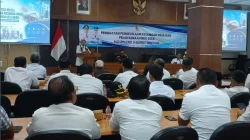 Wakil Bupati Bojonegoro Hj Nurul Azizah menyampaikan sambutan penguatan keuangan desa dan BKK 2026
