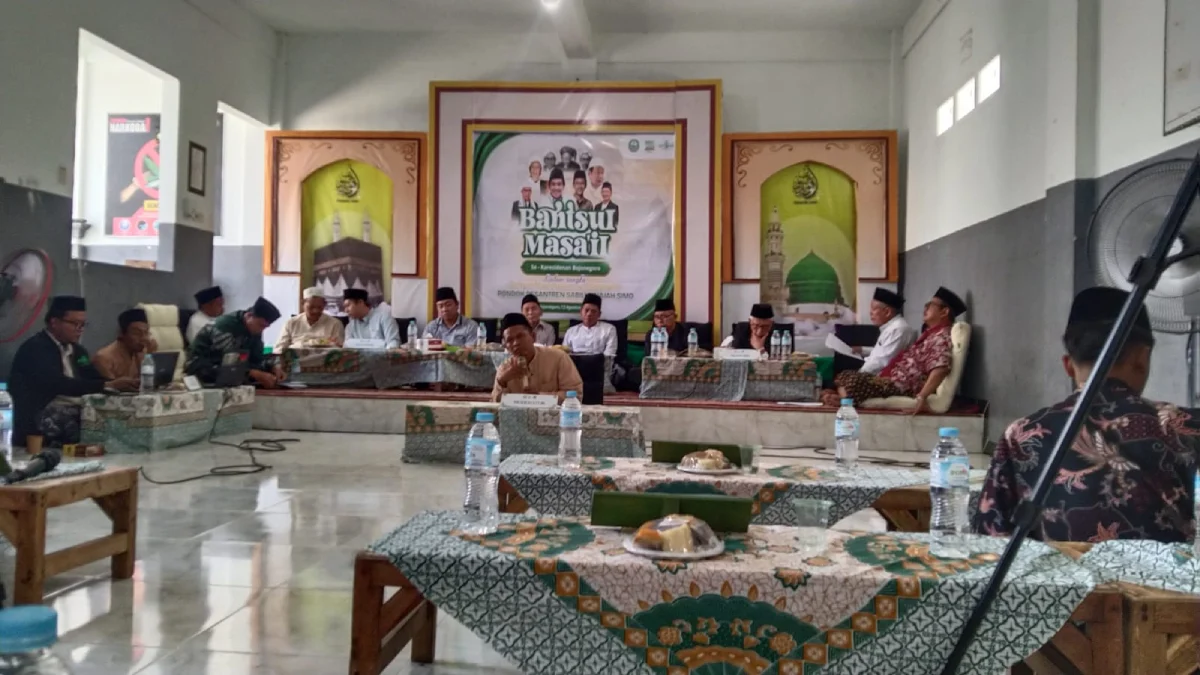 Bahtsul Masail LBM PCNU Bojonegoro membahas hukum nikah janda masa idah