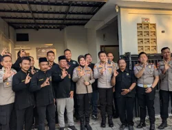 Silaturahim ke PSHW, Kapolres Bojonegoro Perkuat Kamtibmas