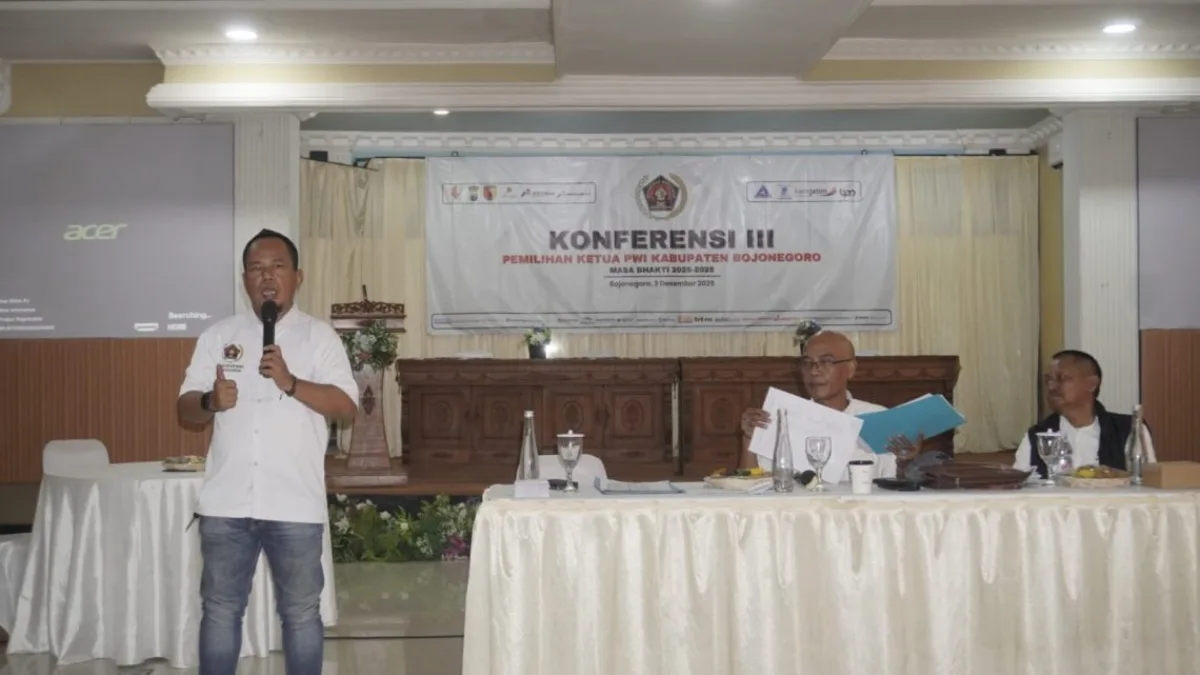 Sasmito Ketua PWI Bojonegoro