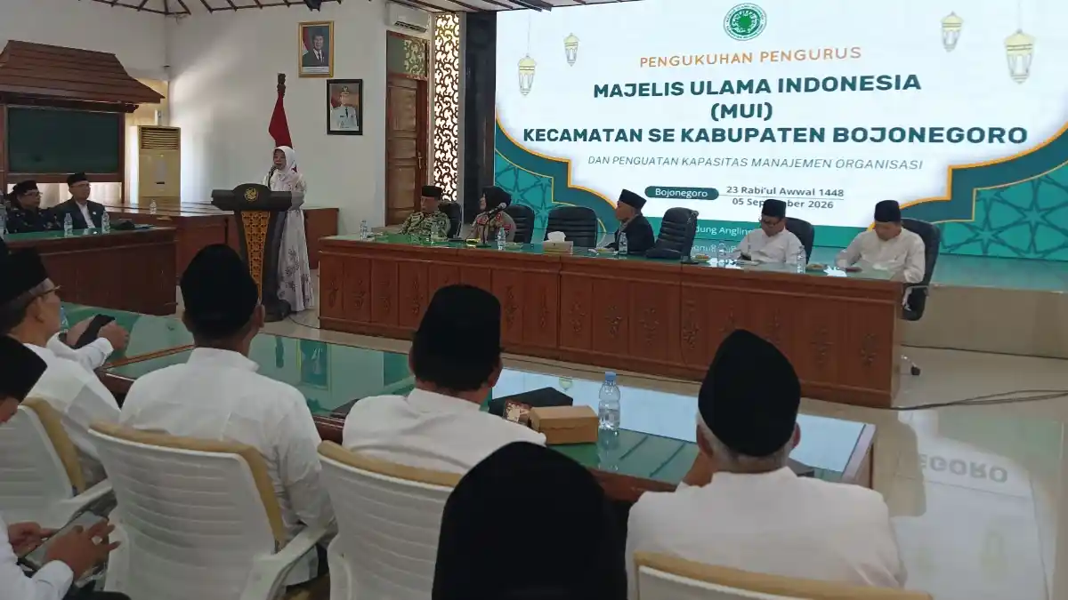 Pengurus MUI Kecamatan se-Kabupaten Bojonegoro resmi dikukuhkan 