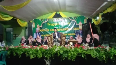 Banser Dander Kawal Dua Agenda Maulid Nabi di Dua Lokasi