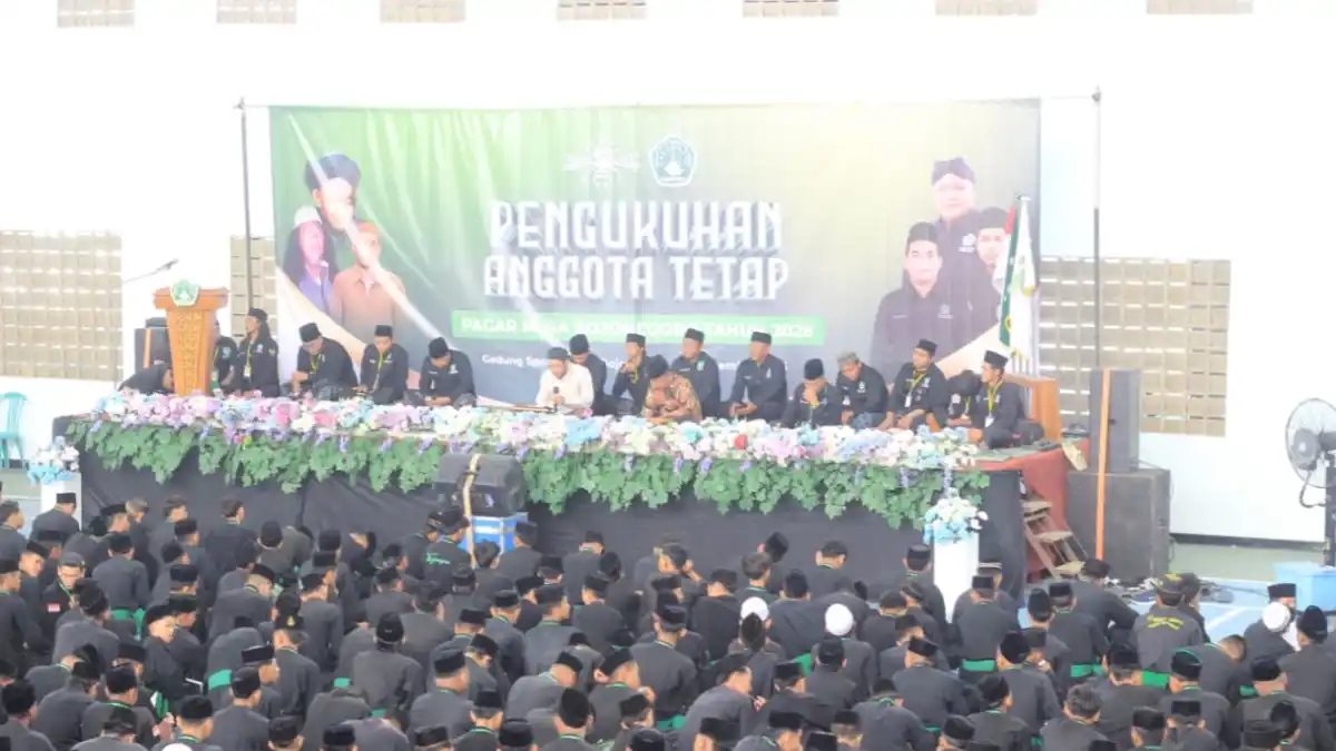 Pengukuhan 2.100 anggota tetap PC Pagar Nusa Bojonegoro