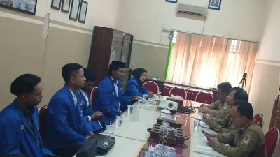 PMII Bojonegoro audiensi KPH Padangan terkait kasus Suginanto