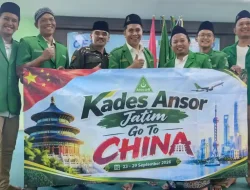Raih Agro Innovation Award, Tiga Kepala Desa Kader Ansor Jatim Studi Banding ke Tiongkok
