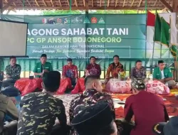 GP Ansor Bojonegoro Gelar Jagong Sahabat Tani, Dorong Kader Kembangkan Potensi Pertanian
