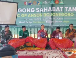 Jagong Sahabat Tani Ansor, Zaenal Fanani: Pertanian Jadi Harapan Masa Depan Bojonegoro