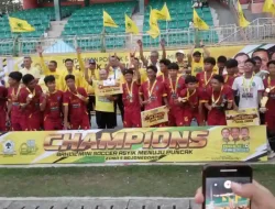 SMAN 3 Bojonegoro Raih Juara 1 Turnamen Bahlil Mini Soccer, Melaju ke Tingkat Jawa Timur