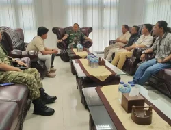 Silaturahim SMSI-Kodim 0813 Bojonegoro, Bahas Kolaborasi dan Pemberdayaan Ekonomi Masyarakat