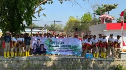 DPC Gerindra Bojonegoro Bersama Laskar Gerindra Gelar Bakti Sosial Gerakan Indonesia Asri 