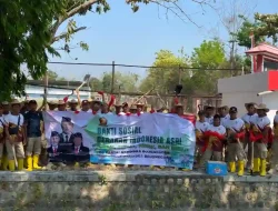 DPC Gerindra Bojonegoro Bersama Laskar Gerindra Gelar Bakti Sosial Gerakan Indonesia Asri 