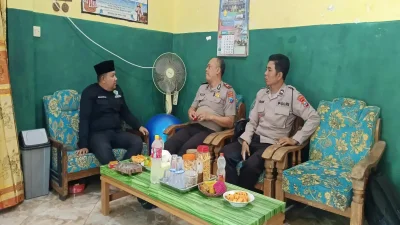 Kapolsek Balen Silaturahmi ke Pagar Nusa, Perkuat Sinergi Antarperguruan Silat