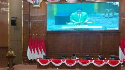 Rapat Paripurna DPRD Bojonegoro membahas lima raperda