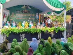 Pengajian Rutin Muslimat-Fatayat NU Dander Digelar di Desa Growok, Hadirkan KH Agus Salim