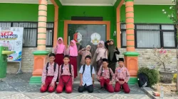 Siswa MI MUTU Kedungadem peserta Olimpiade Literasi Numerasi 2026 di SMPN 1 Kedungadem