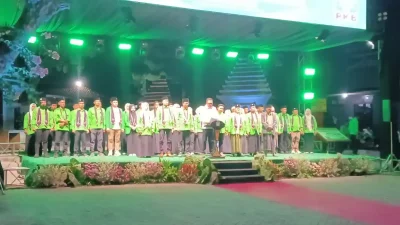 Pengukuhan pengurus DPC dan DPAC PKB Bojonegoro masa bakti 2026–2031 di Kayangan Api.