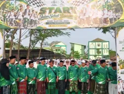 Diikuti Delapan Ribuan Peserta, Jalan Sehat PCNU Bojonegoro Berlangsung Meriah