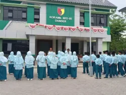 Kerja Sama dengan Koramil Dander, SMP dan SMK Pemuda Taruna Gelar LDK