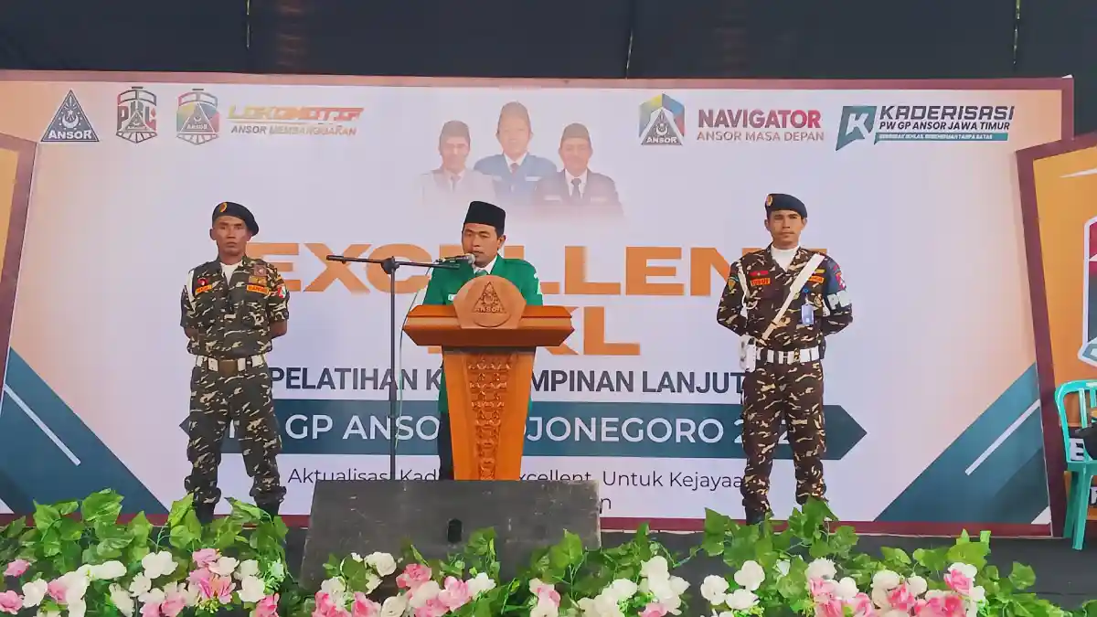 Mochamad Nurwahyudi Ketua PC GP Ansor Bojonegoro