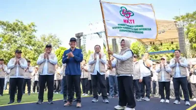 Pelantikan 28 PAC HKTI Bojonegoro dalam Gutanbo Fest 2026