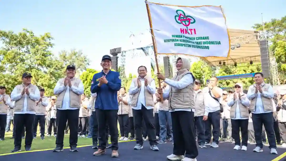 Pelantikan 28 PAC HKTI Bojonegoro dalam Gutanbo Fest 2026